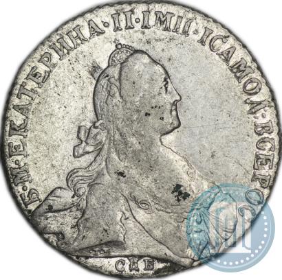 Фото 1 рубль 1772 года СПБ-АШ 