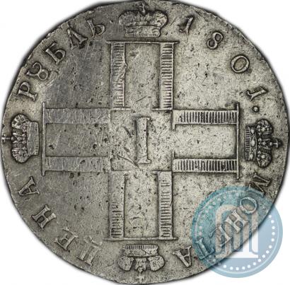 Picture 1 rouble 1801 year СМ-АИ 