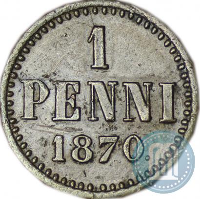 Picture 1 penni 1870 year  