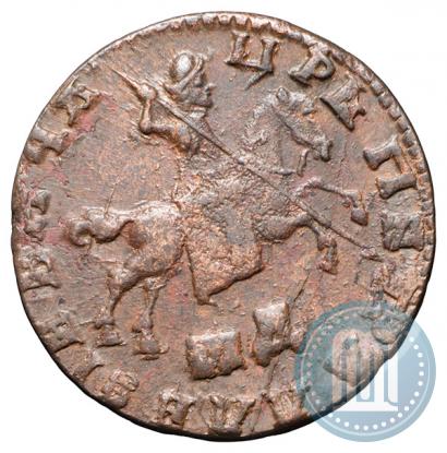 Picture 1 kopeck 1710 year МД 