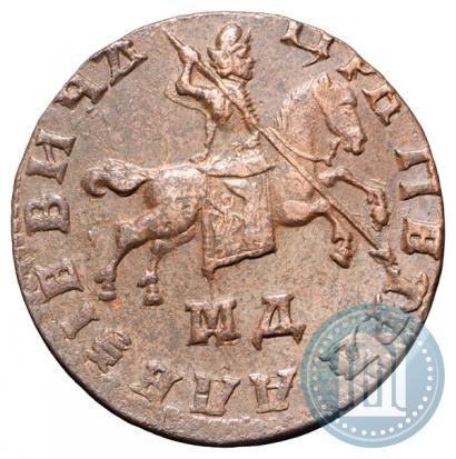 Picture 1 kopeck 1711 year МД 