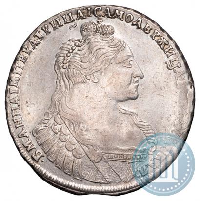 Picture 1 rouble 1737 year  "Type of 1735"