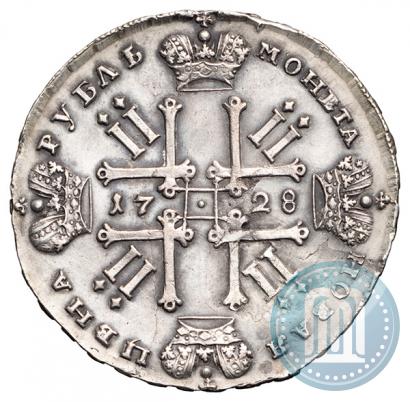 Picture 1 rouble 1728 year  "Type of 1728"