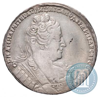Picture 1 rouble 1733 year  