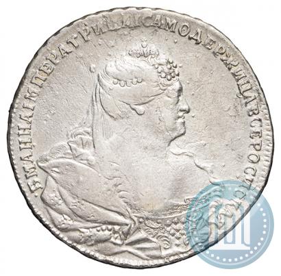 Фото 1 рубль 1738 года  "Московский тип"