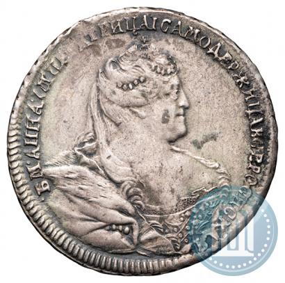 Фото Полтина 1738 года  "Московский тип"