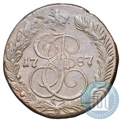 Picture 5 kopecks 1787 year КМ 