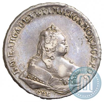 Picture 1 rouble 1744 year СПБ 