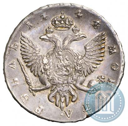 Picture 1 rouble 1744 year СПБ 