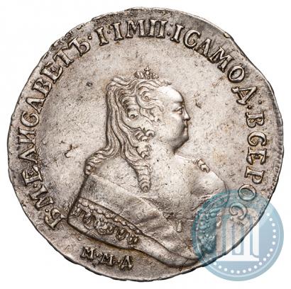 Picture 1 rouble 1753 year ММД-IП 