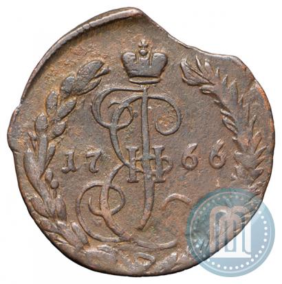 Фото Денга 1766 года ЕМ 