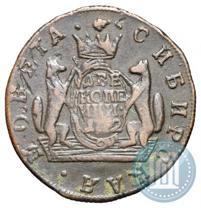 Фото 2 копейки 1772 года КМ 