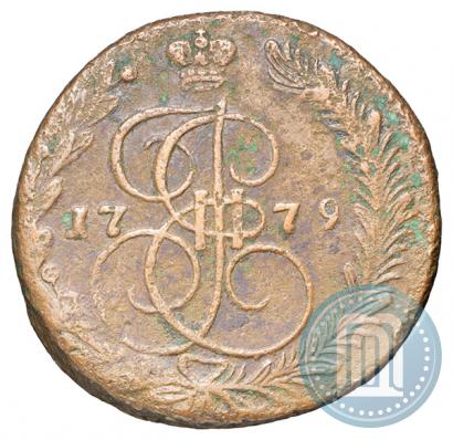 Picture 5 kopecks 1779 year ЕМ 