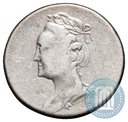 Picture Token Coin 1782 year  "Monument to Peter the Great in Saint-Petersburg"