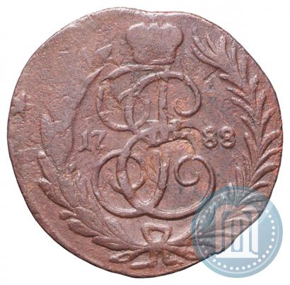 Фото 1 копейка 1788 года ММ 