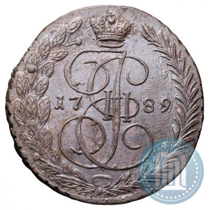 Picture 5 kopecks 1789 year ЕМ 