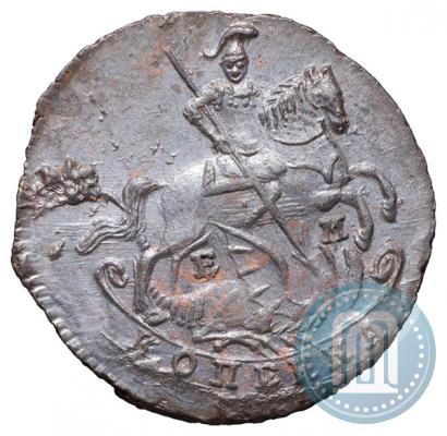 Picture 1 kopeck 1789 year ЕМ 