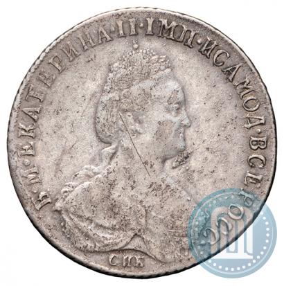 Picture Poltina 1791 year СПБ-ЯА 