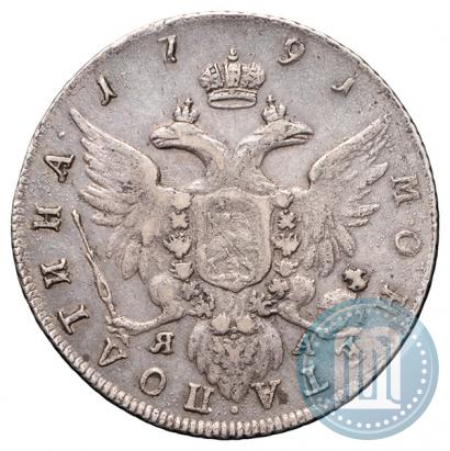 Picture Poltina 1791 year СПБ-ЯА 