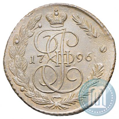 Picture 5 kopecks 1796 year ЕМ "Paul's restrike"