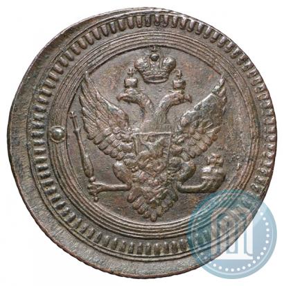 Picture 2 kopecks 1802 year ЕМ 