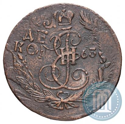 Picture 5 kopecks 1763 year ЕМ 