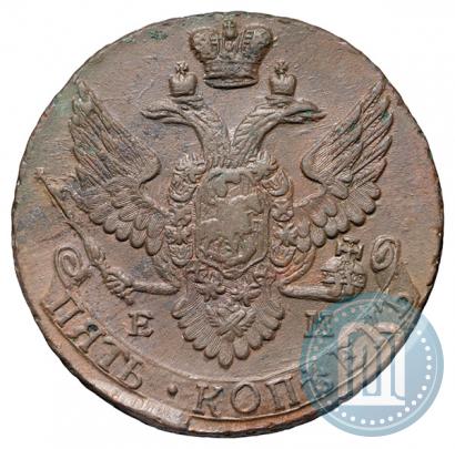 Фото 5 копеек 1796 года ЕМ 