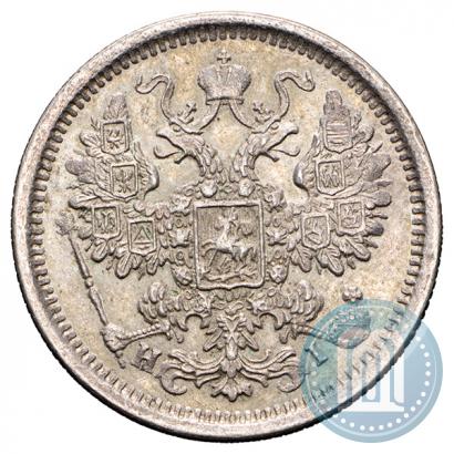 Picture 15 kopecks 1876 year СПБ-HI 