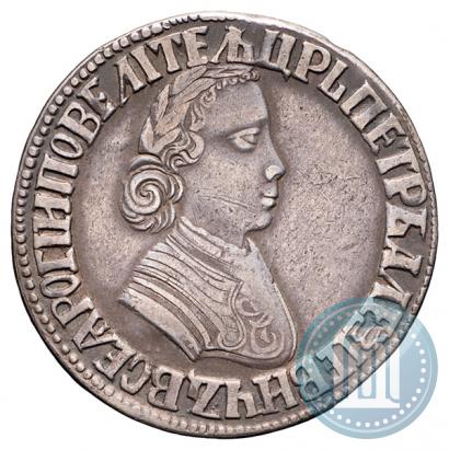Picture Poltina 1704 year МД "Portrait by F. Alekseev"