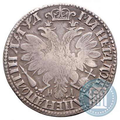 Picture Poltina 1704 year МД "Portrait by F. Alekseev"