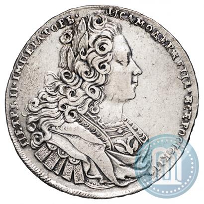 Фото 1 рубль 1727 года  "Московский тип"