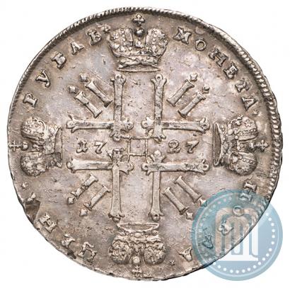 Picture 1 rouble 1727 year  "Moscow type"