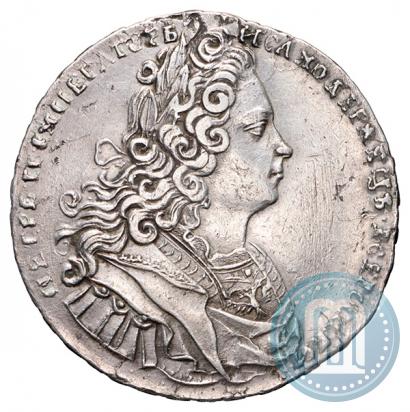 Фото 1 рубль 1728 года  "Тип 1727"