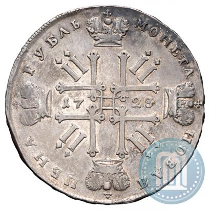 Picture 1 rouble 1728 year  "Type of 1728"