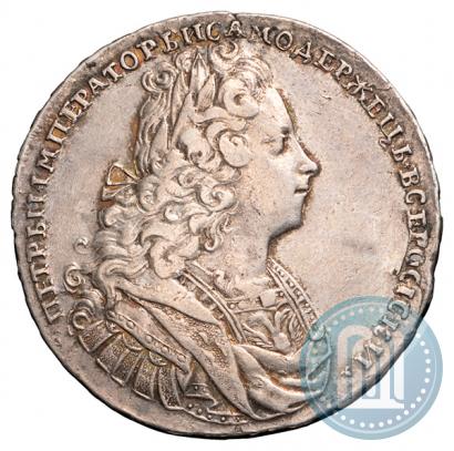Picture 1 rouble 1729 year  "Type of 1727"