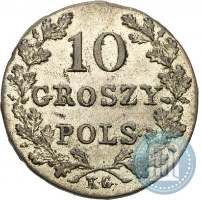 Picture 10 groszy 1831 year KG "Polish uprising"