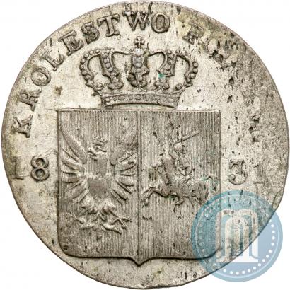Picture 10 groszy 1831 year KG "Polish uprising"