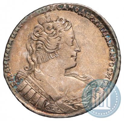 Фото 1 рубль 1733 года  