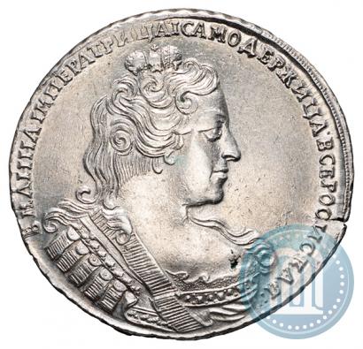 Picture 1 rouble 1733 year  