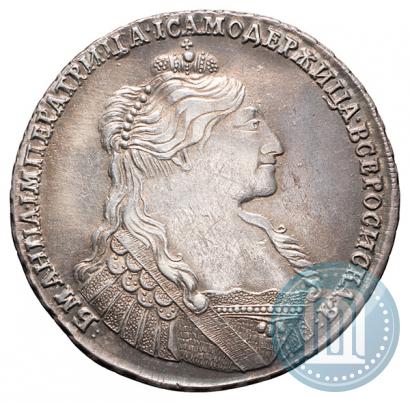 Фото 1 рубль 1735 года  
