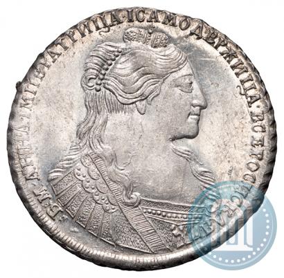 Фото 1 рубль 1735 года  