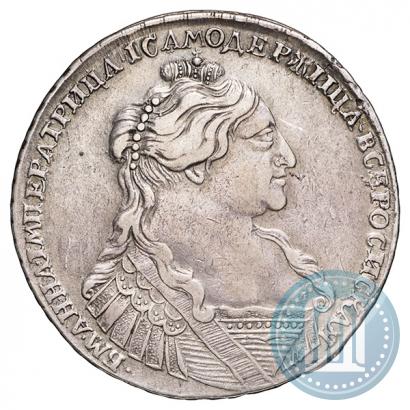 Picture 1 rouble 1736 year  "Type of 1735"