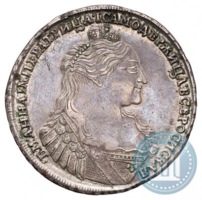 Picture 1 rouble 1737 year  "Type of 1735"