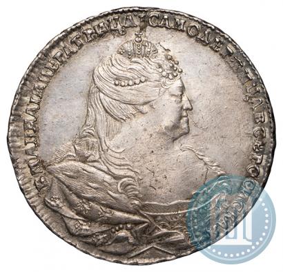 Picture 1 rouble 1739 year  "Moscow type"