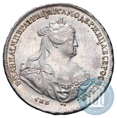 Picture 1 rouble 1740 year СПБ "Petersburg type"