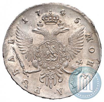 Picture 1 rouble 1745 year СПБ 