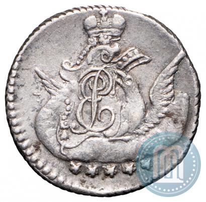 Фото 5 копеек 1758 года СПБ 