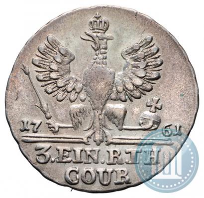 Picture 1/3 Thaler 1761 year  