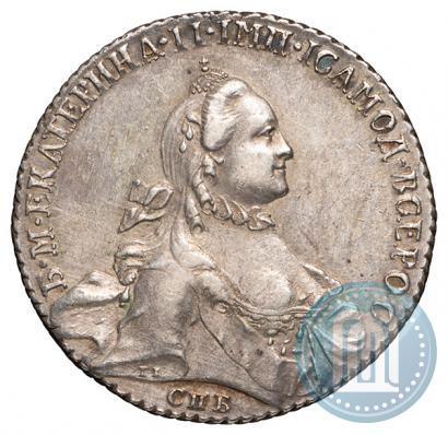 Picture 1 rouble 1764 year СПБ-СА 