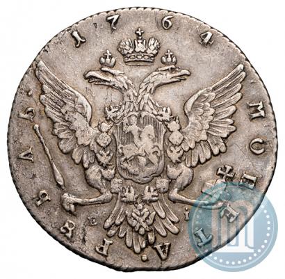 Picture 1 rouble 1764 year ММД-EI 